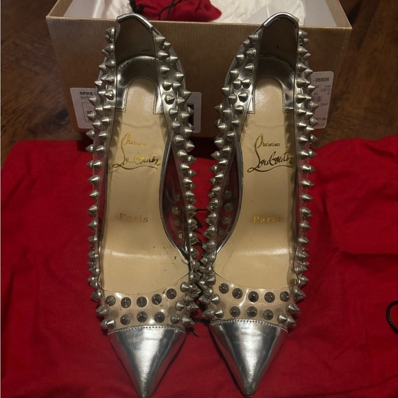 Christian Louboutin spike pvc size 36 - Picture 2 of 5